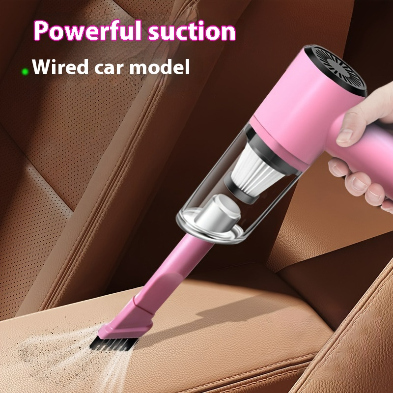 Aspirateur de Voiture Sans Fil Puissant, Haute Puissance, Pour Maison et Voiture, Portatif Mini