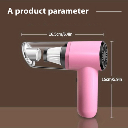 Aspirateur de Voiture Sans Fil Puissant, Haute Puissance, Pour Maison et Voiture, Portatif Mini