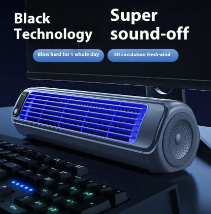 Ventilateur de Bureau Sans Fil Portable