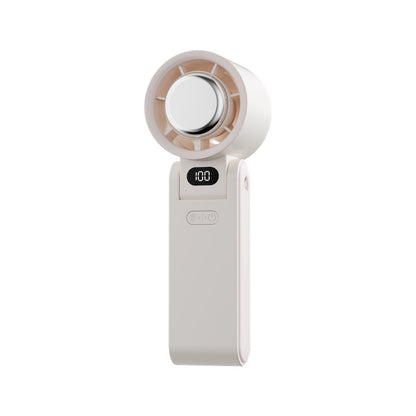 Ventilateur Numérique Portable Pliable avec Compression de Glace