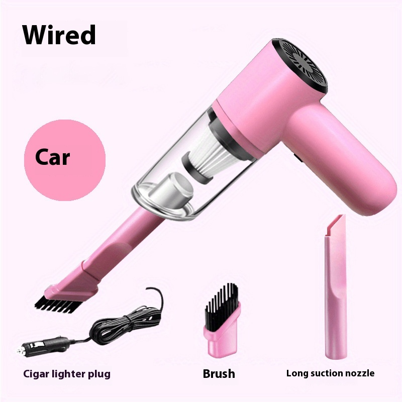 Aspirateur de Voiture Sans Fil Puissant, Haute Puissance, Pour Maison et Voiture, Portatif Mini