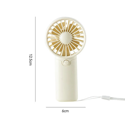 MEET SUN Ventilateur portable Pratique Creative Petit ventilateur de poche Ventilateur à main Batterie AAA légère Mini ventilateur à main Refroidisseurs d’air
