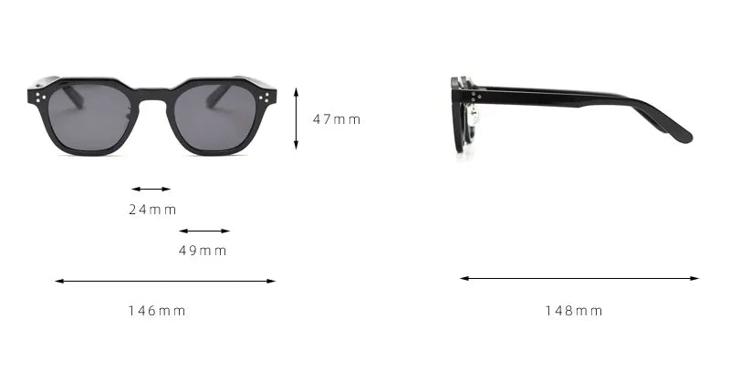 Lunettes de Soleil Polarisées Rétro TR90