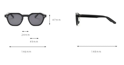 Lunettes de Soleil Polarisées Rétro TR90