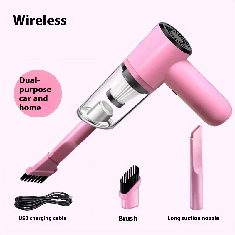 Aspirateur de Voiture Sans Fil Puissant, Haute Puissance, Pour Maison et Voiture, Portatif Mini